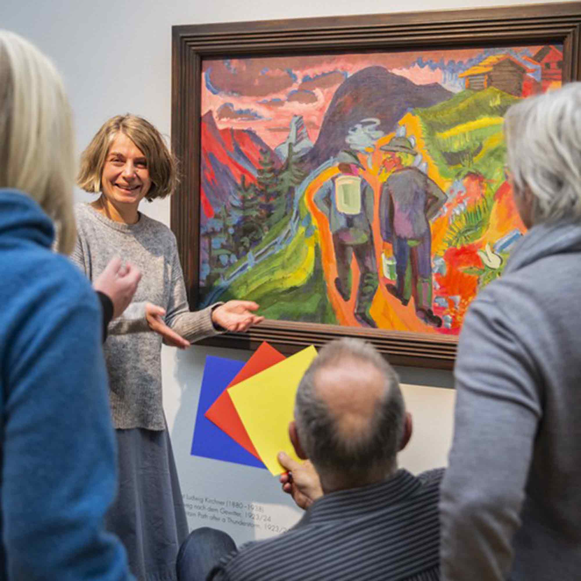 »Farben fühlen«, Inklusiver Rundgang – achtsam Kunst im LWL Museum für Kunst und Kultur entdecken, 7. März 2025 »Farben fühlen«, Inklusiver Rundgang – achtsam Kunst im LWL Museum für Kunst und Kultur entdecken, 7. März 2025