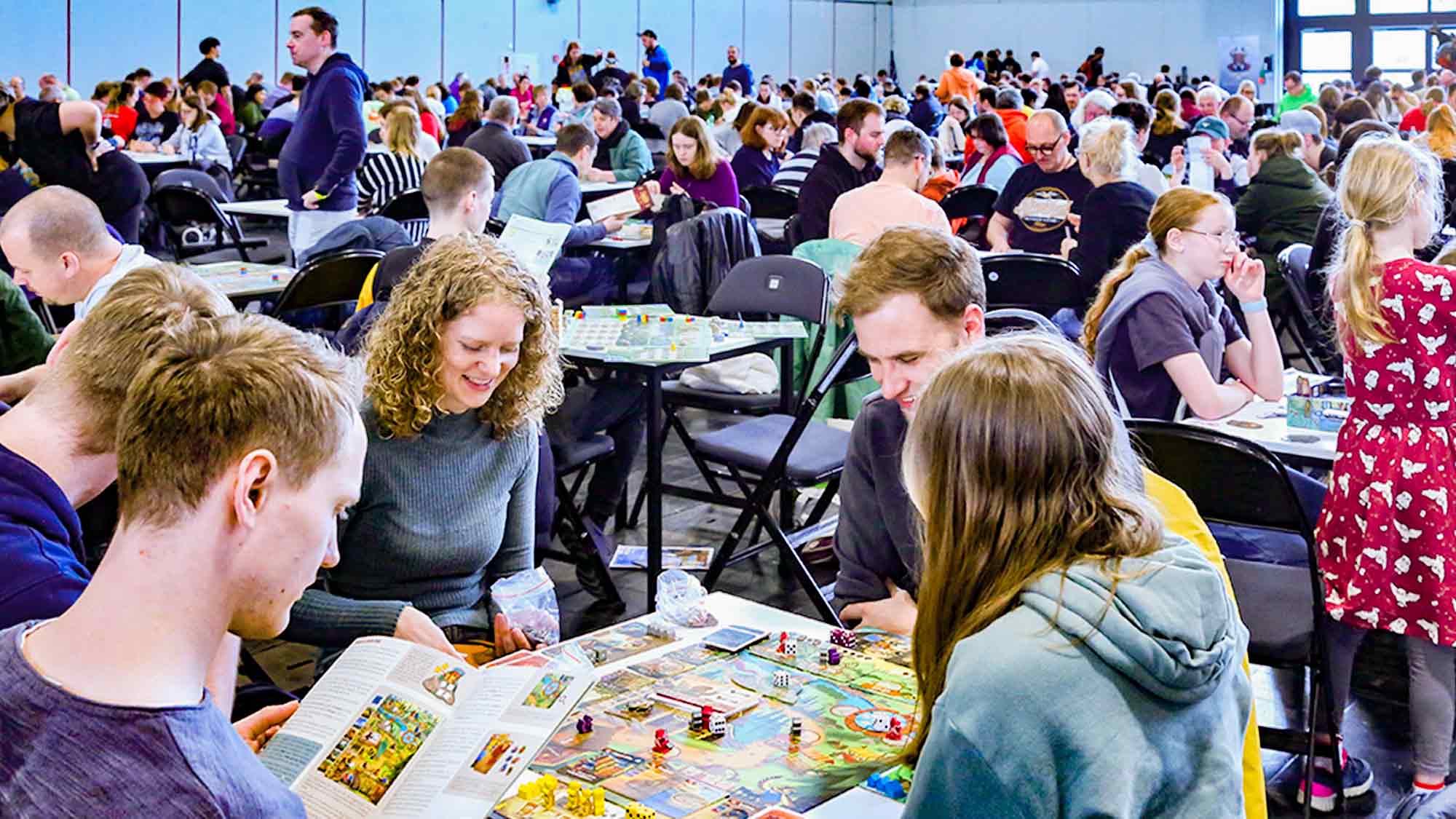 Die 6. Ausgabe der Publikumsmesse für Brettspiele und Kartenspiele: »Spiel Doch!« in Dortmund, 28. bis 30. März 2025 Die 6. Ausgabe der Publikumsmesse für Brettspiele und Kartenspiele: »Spiel Doch!« in Dortmund, 28. bis 30. März 2025