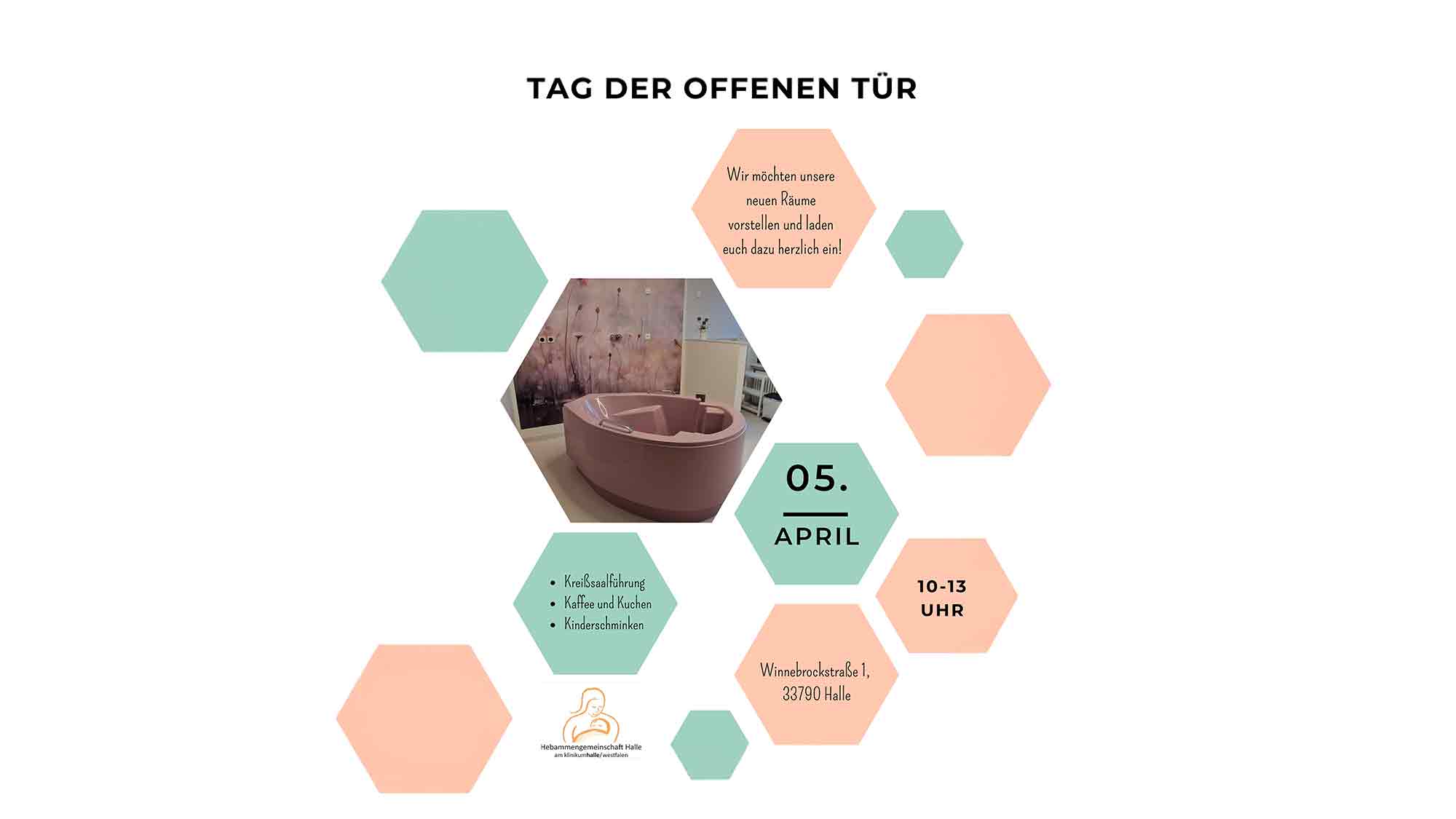 Kreißsaal am Klinikum Halle (Westfalen) lädt zum Tag der offenen Tür ein, 5. April 2025 Kreißsaal am Klinikum Halle (Westfalen) lädt zum Tag der offenen Tür ein, 5. April 2025