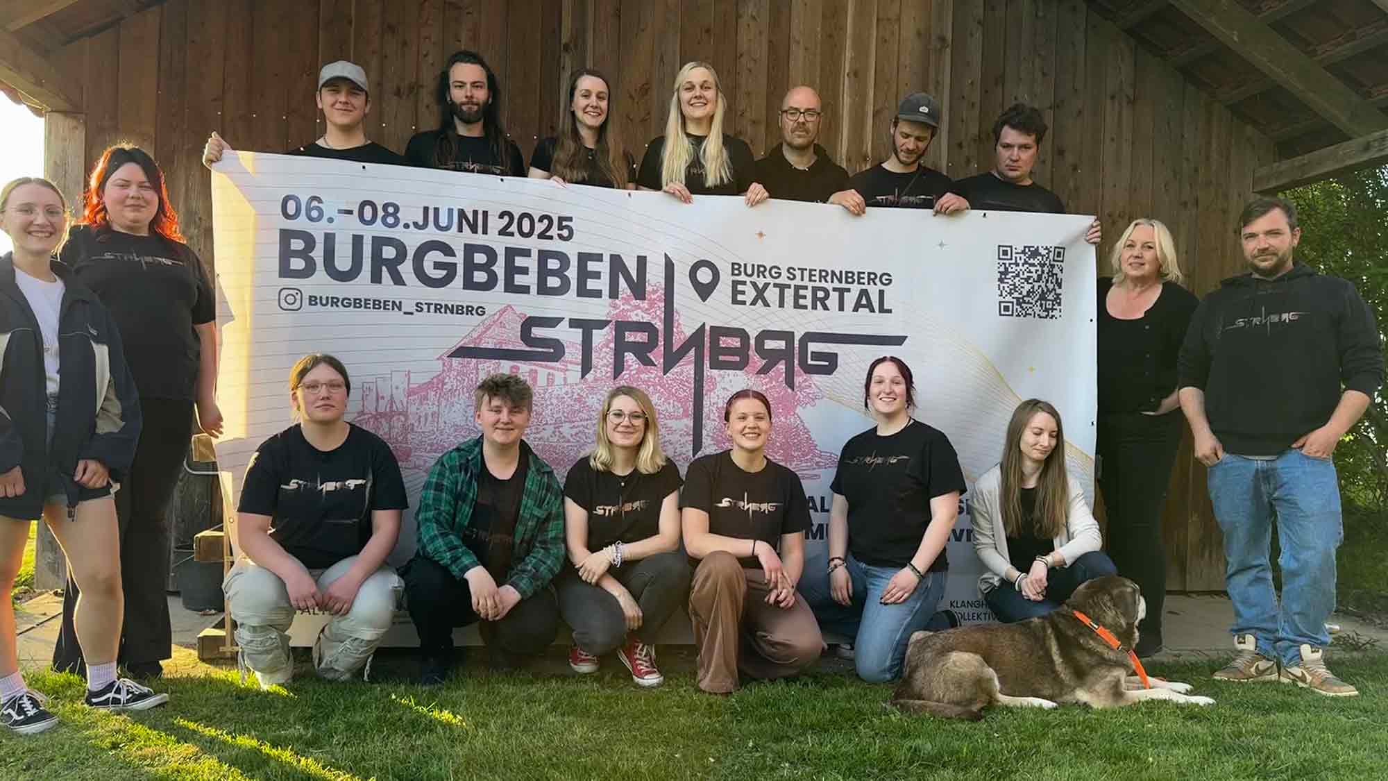 &raquo;Burgbeben&laquo; 2025: Drei Tage Kreativität, Musik und Gemeinschaft auf Burg Sternberg, 6. bis 8. Juni 2025