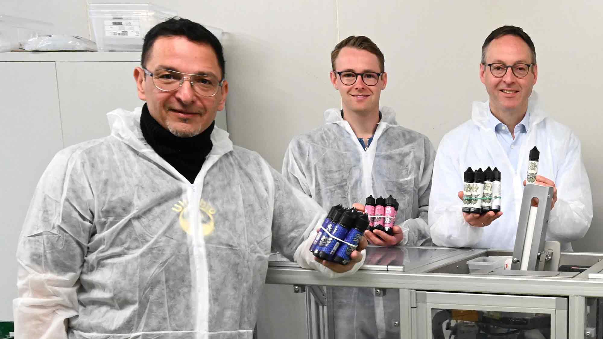 Rheda Wiedenbrück: Ultrabio Werke GmbH stellt Liquids für E Zigaretten und vieles mehr her