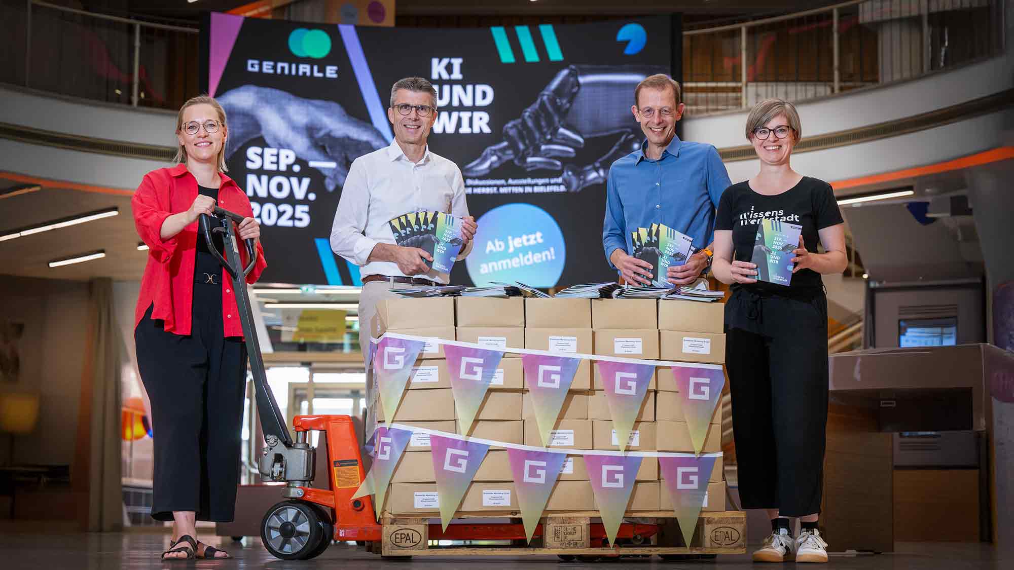 Vom KI Gym bis zur Fake Show – »Geniale« Bielefeld in der »Wissenswerkstadt«, 6. September 2025 Vom KI Gym bis zur Fake Show – »Geniale« Bielefeld in der »Wissenswerkstadt«, 6. September 2025