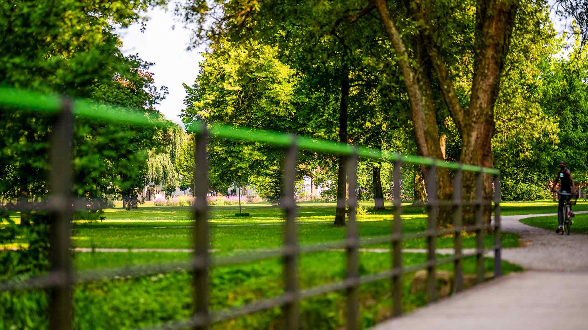 Brücke zum Riegerpark Gütersloh Brücke zum Riegerpark Gütersloh