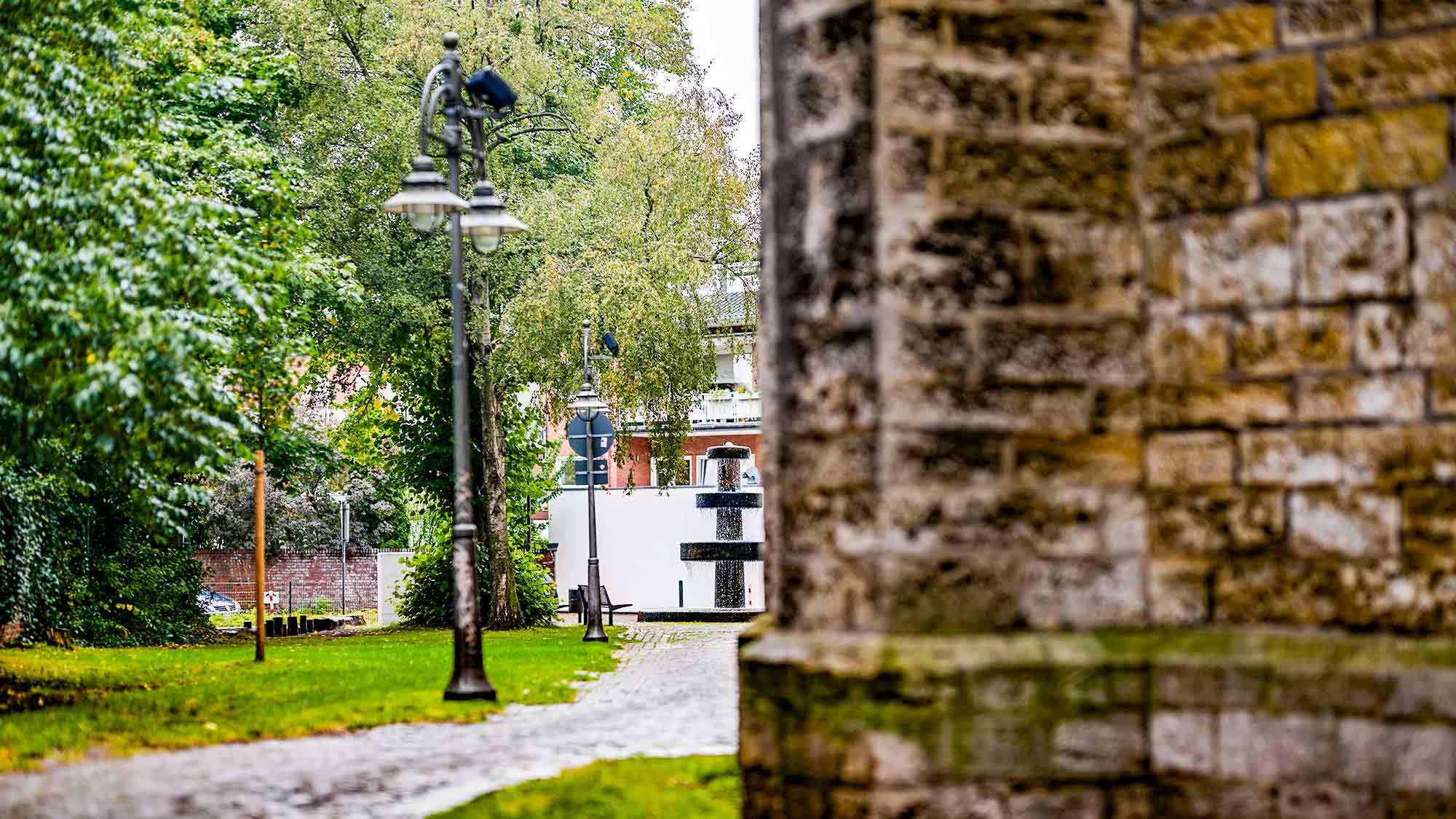 Brunnen, Martin Luther Kirche Gütersloh Brunnen, Martin Luther Kirche Gütersloh