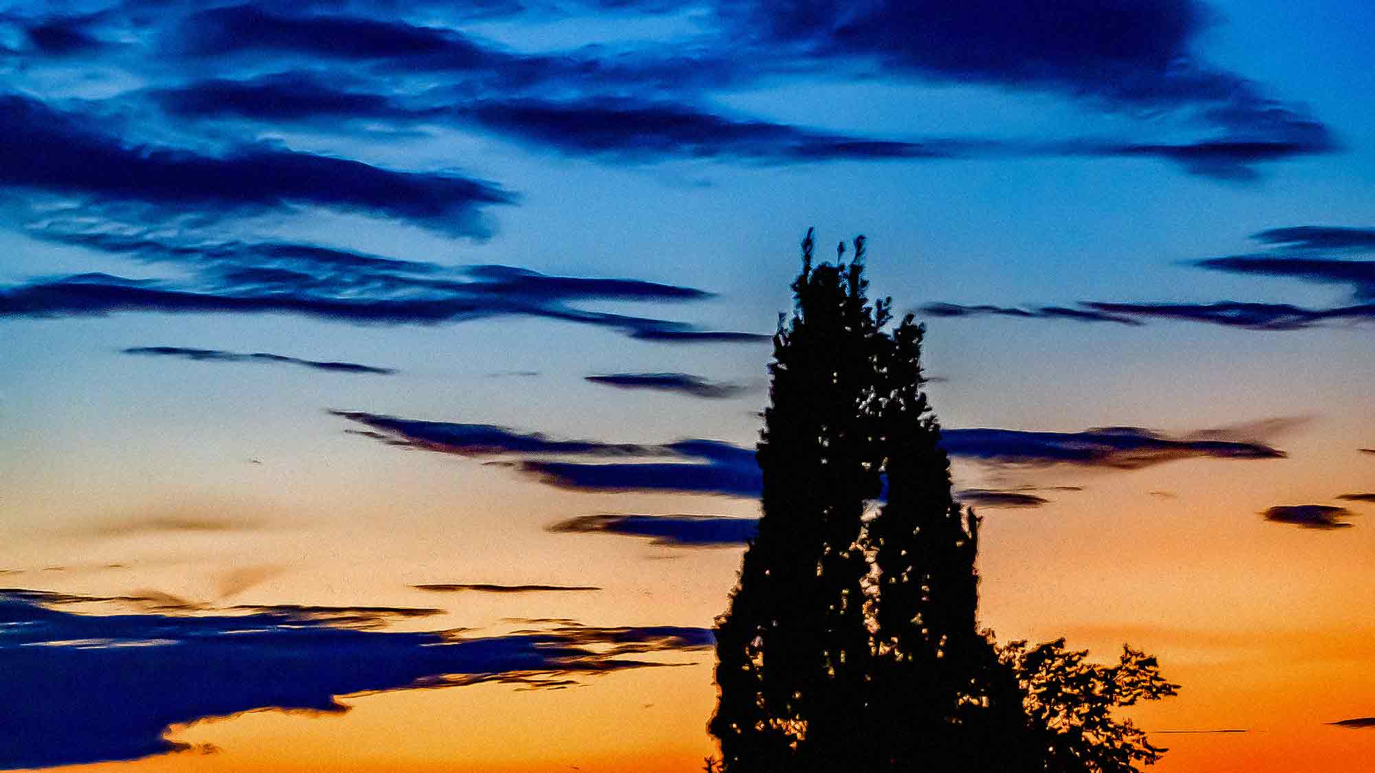 Abendhimmel über Gütersloh Abendhimmel über Gütersloh