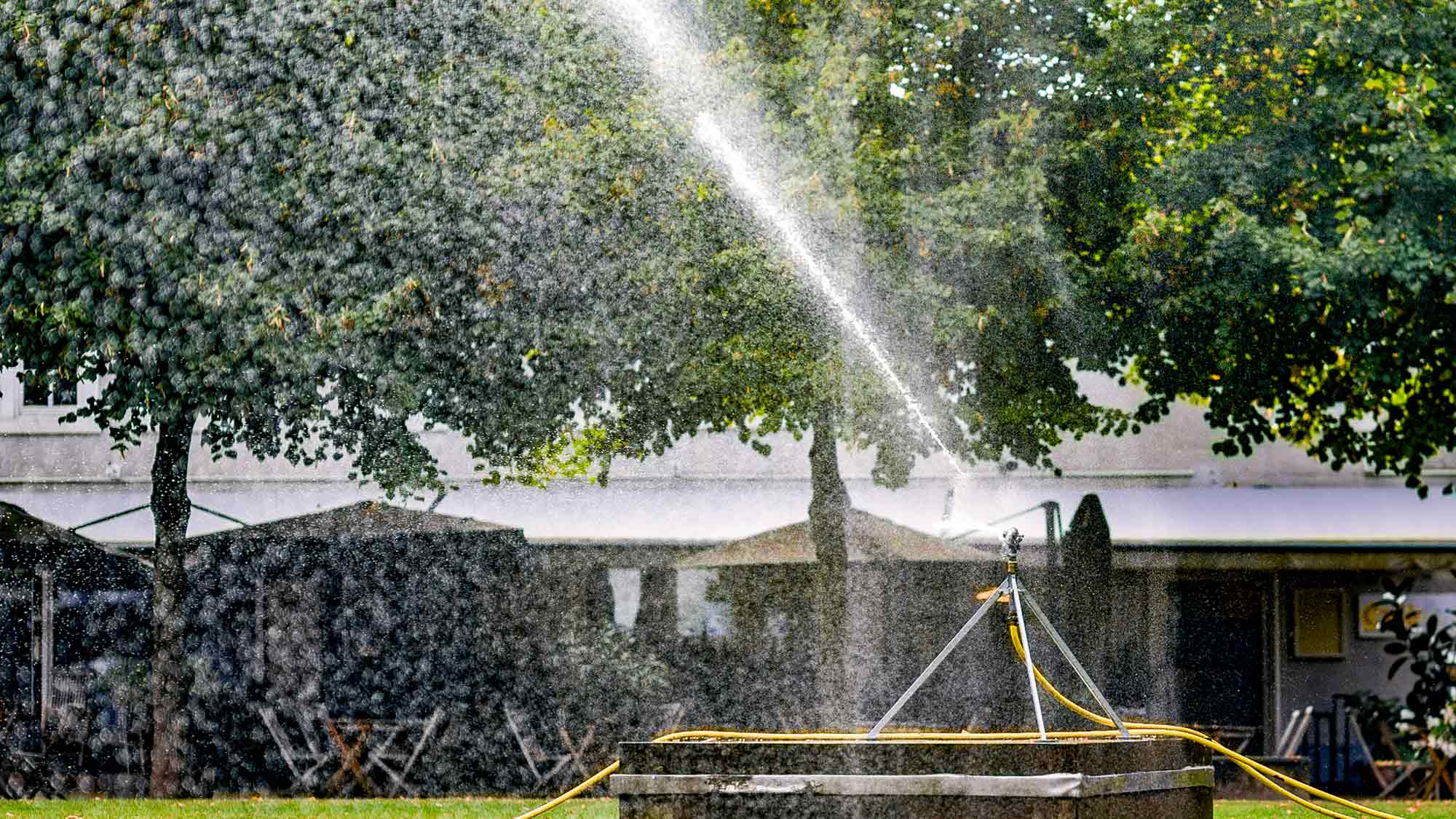 Dreiecksplatz Gütersloh wird gesprengt Dreiecksplatz Gütersloh wird gesprengt