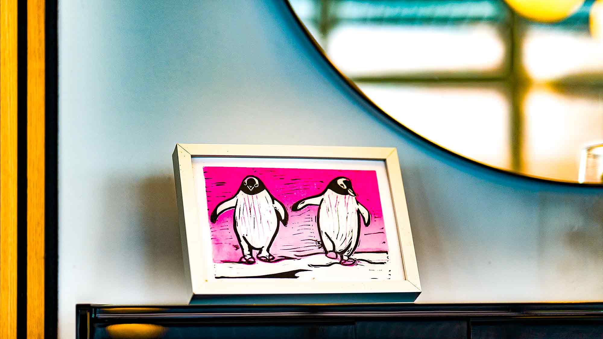 Eiscafé Pink Pinguin, Dreiecksplatz Gütersloh Eiscafé Pink Pinguin, Dreiecksplatz Gütersloh
