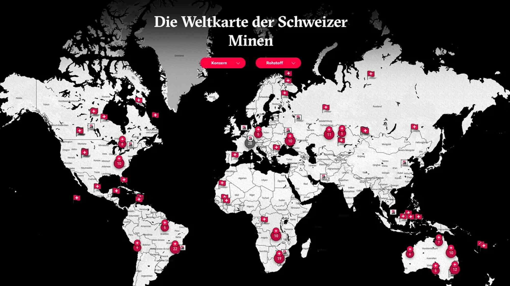 »Public Eye«: Kohle, Kupfer, Kobalt – immer mehr Rohstoffhändler haben eigene Minen und foutieren sich um ihre Verantwortung »Public Eye«: Kohle, Kupfer, Kobalt – immer mehr Rohstoffhändler haben eigene Minen und foutieren sich um ihre Verantwortung
