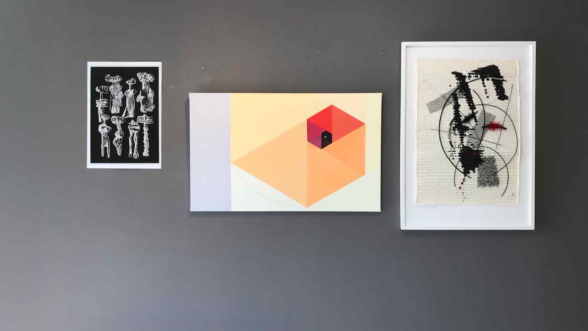 Produzentengalerie 13.14 Detmold: &raquo;Capriccio&laquo; von Karin Oestreich, Irene Schramm Biermann und Günter Schulz, 5. Oktober bis 1. November 2025