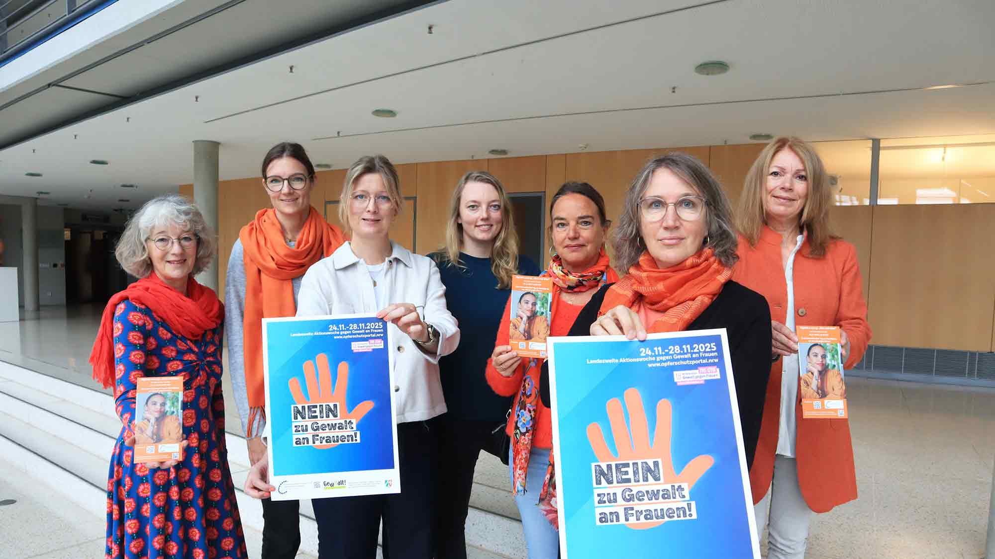 Arbeitsgemeinschaft der Gleichstellungsbeauftragten stellt Programm 2025 vor – Aktionen gegen Gewalt an Frauen Arbeitsgemeinschaft der Gleichstellungsbeauftragten stellt Programm 2025 vor – Aktionen gegen Gewalt an Frauen