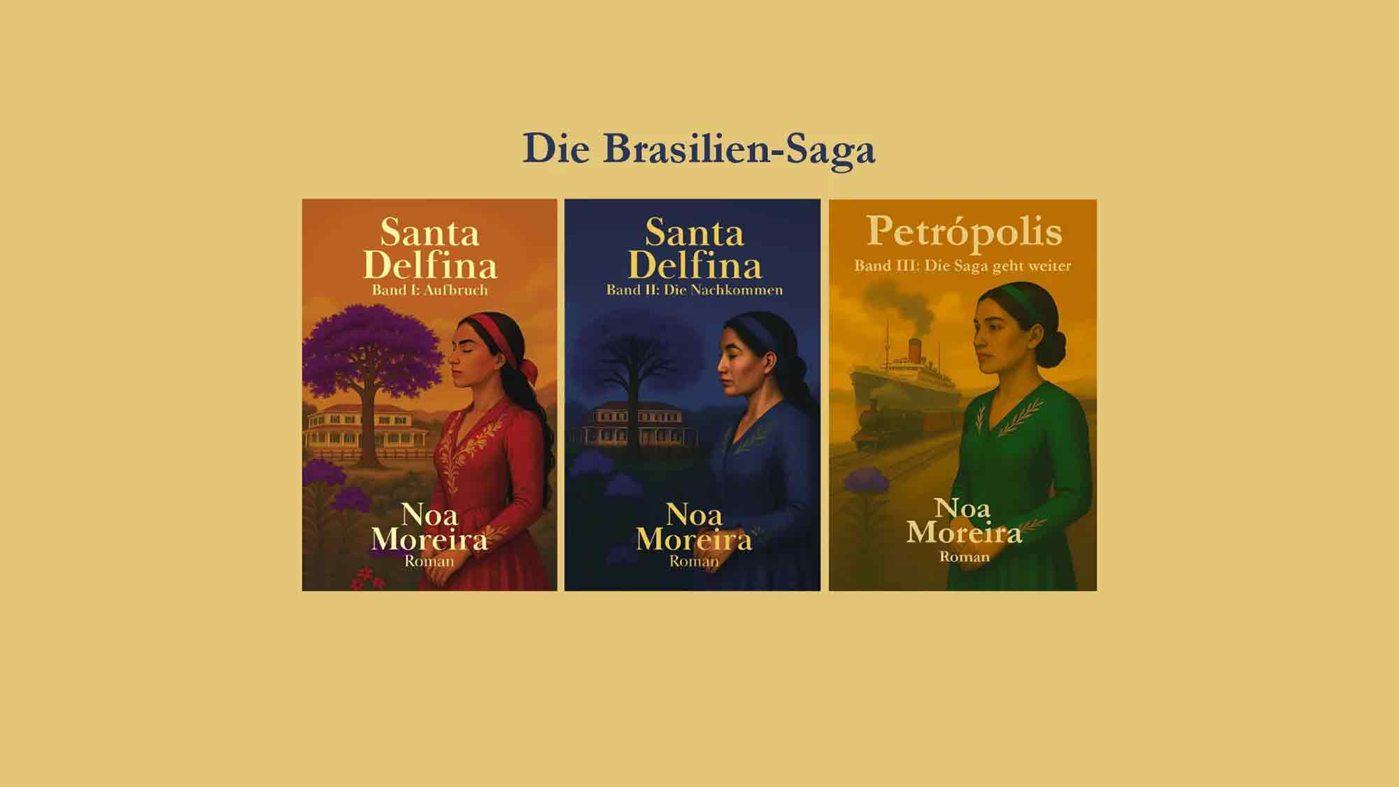 Wenn Ahnenforschung zu Literatur wird: Noa Moreira vollendet ihre Brasilien Saga Wenn Ahnenforschung zu Literatur wird: Noa Moreira vollendet ihre Brasilien Saga