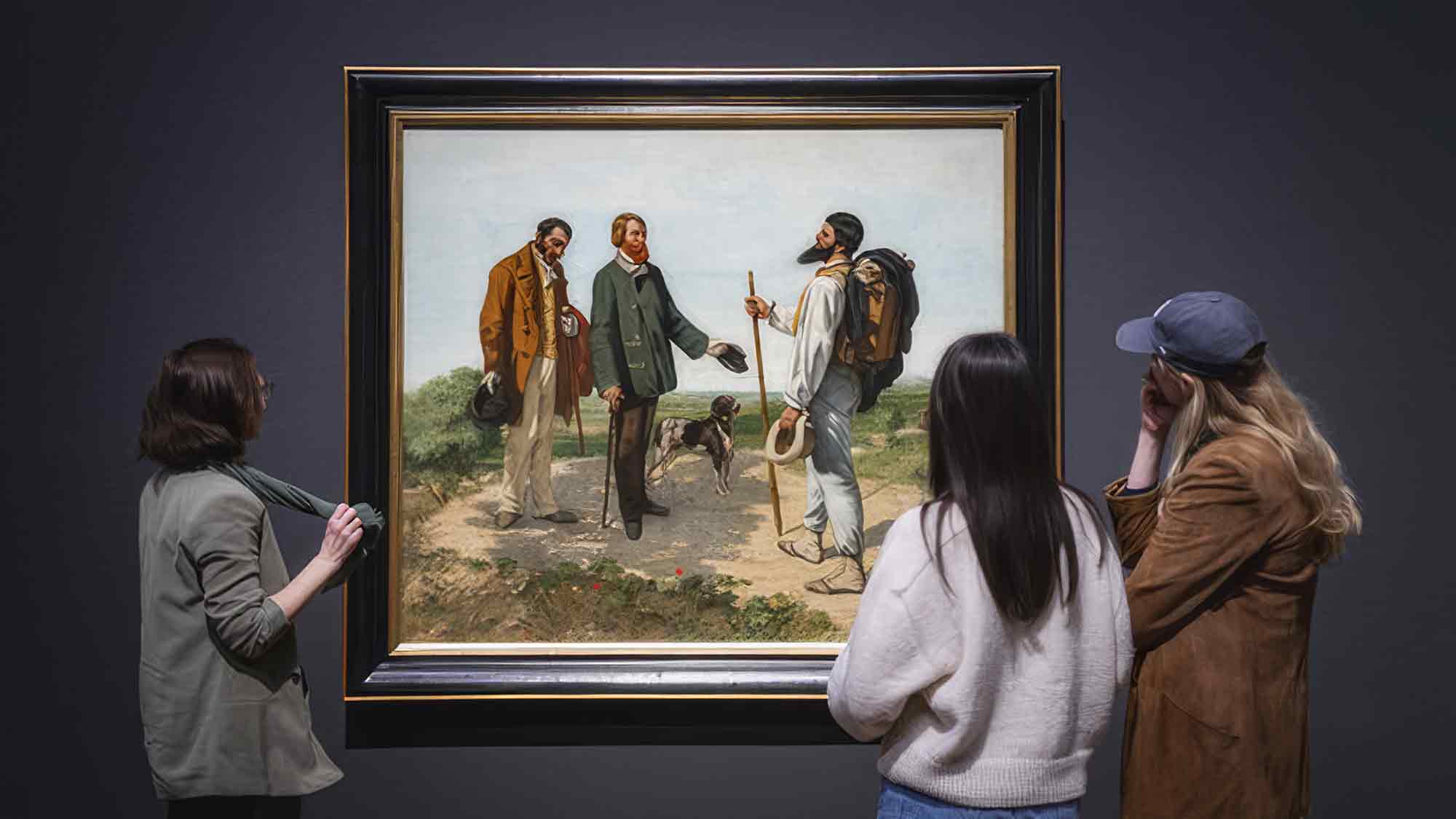 Courbet Ausstellung im Leopold Museum geht in die letzte Woche Courbet Ausstellung im Leopold Museum geht in die letzte Woche