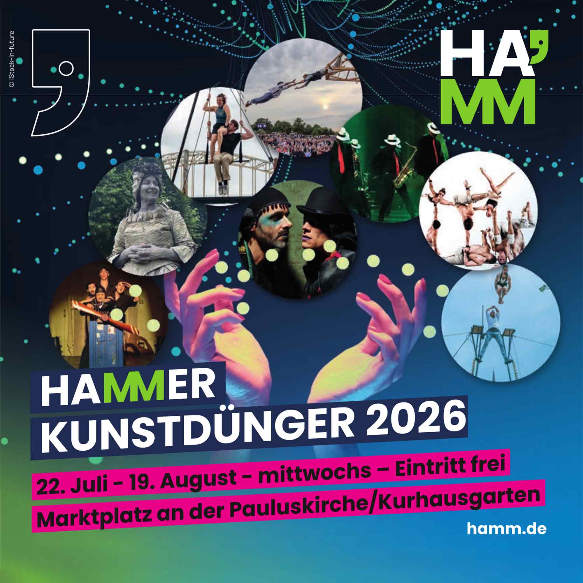 Mit dem »KunstDünger« zwischen Himmel und Erde – die Sommerreihe in Hamm startet am 22. Juli 2026 Mit dem »KunstDünger« zwischen Himmel und Erde – die Sommerreihe in Hamm startet am 22. Juli 2026