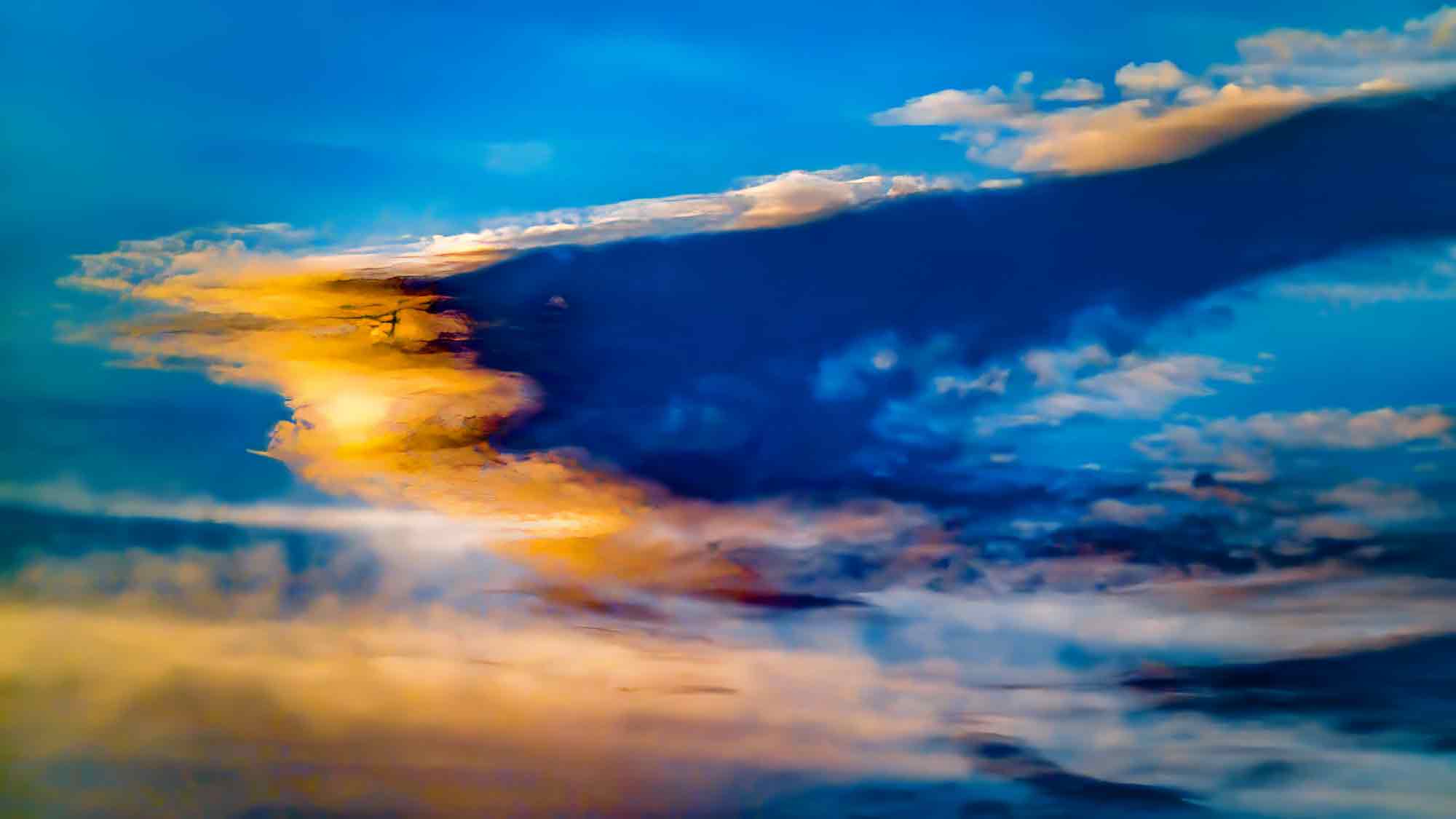 NOW Commons: Abendhimmel über Gütersloh … NOW Commons: Abendhimmel über Gütersloh …