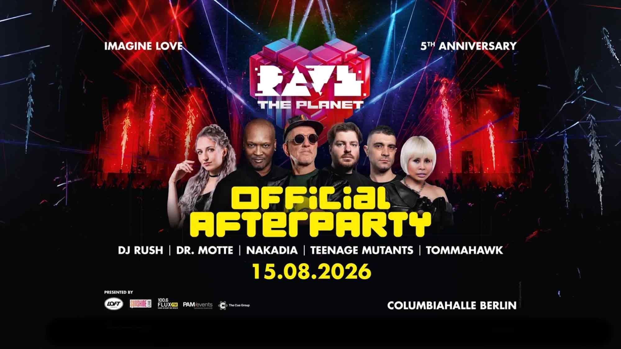 »Rave The Planet« Official Afterparty: Sozialtickets ausverkauft, reguläre Tickets noch erhältlich »Rave The Planet« Official Afterparty: Sozialtickets ausverkauft, reguläre Tickets noch erhältlich
