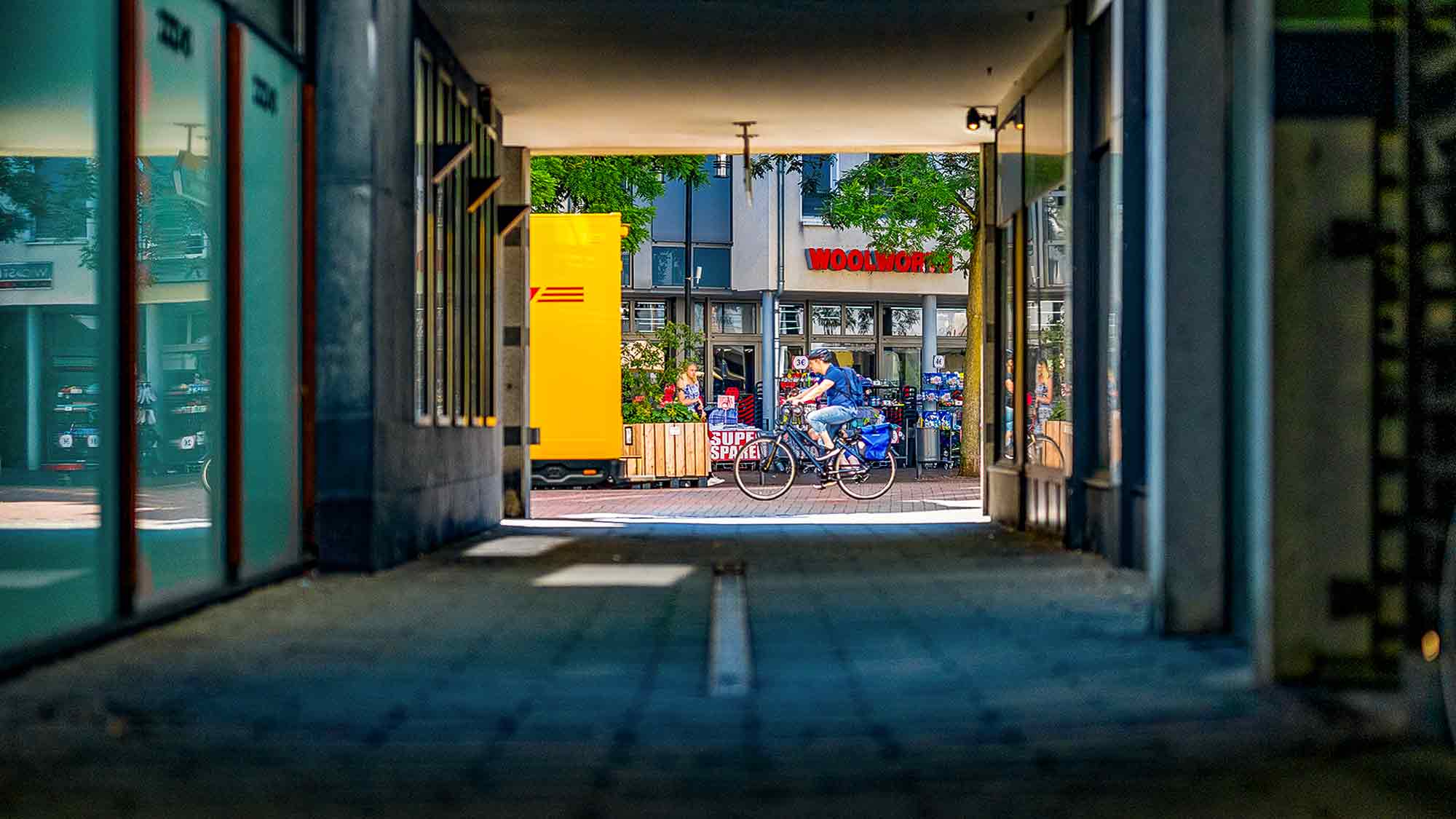 NOW Commons: Pättken von der Ernst Buschmann Straße zum Kolbeplatz Gütersloh