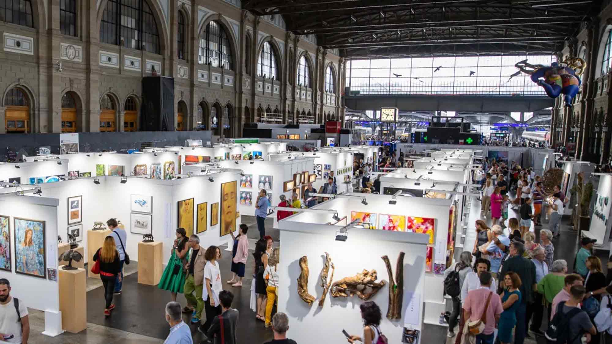 »Swissartexpo 2026«: Das Schweizer Kunstfestival kehrt im September 2026 in den Zürcher Hauptbahnhof zurück »Swissartexpo 2026«: Das Schweizer Kunstfestival kehrt im September 2026 in den Zürcher Hauptbahnhof zurück