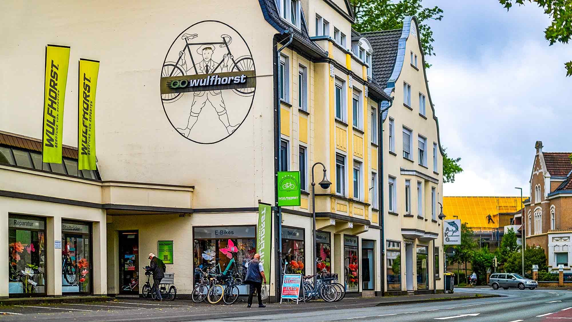 NOW Commons: Fahrrad Wulfhorst und Angelsport Kleinegreber, Herzebrocker Straße Gütersloh