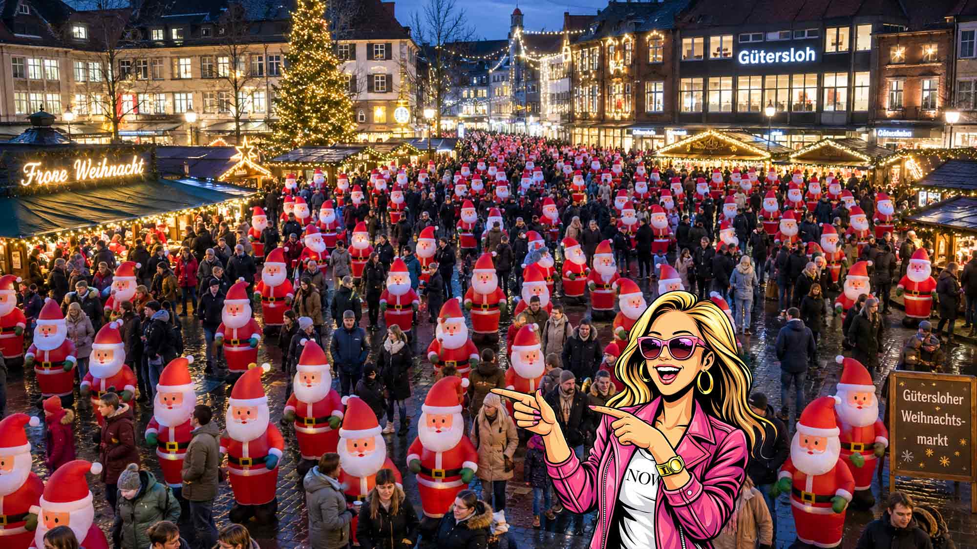 Rosas Ideenschmiede: Vorschlag zur Schaffung von Atmosphäre auf dem Gütersloher Weihnachtsmarkt