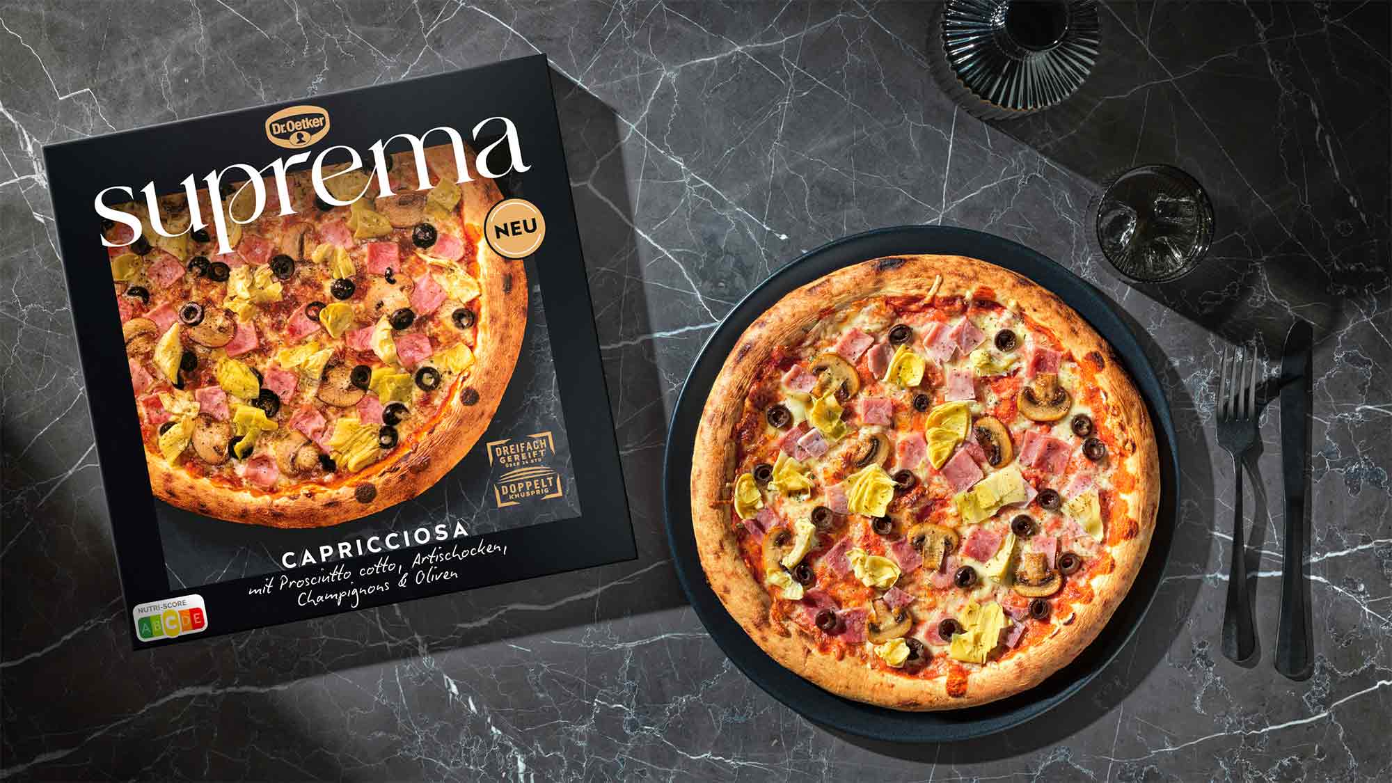Dr. Oetker: Suprema, Deliziosa, Capricciosa! Dr. Oetker: Suprema, Deliziosa, Capricciosa!