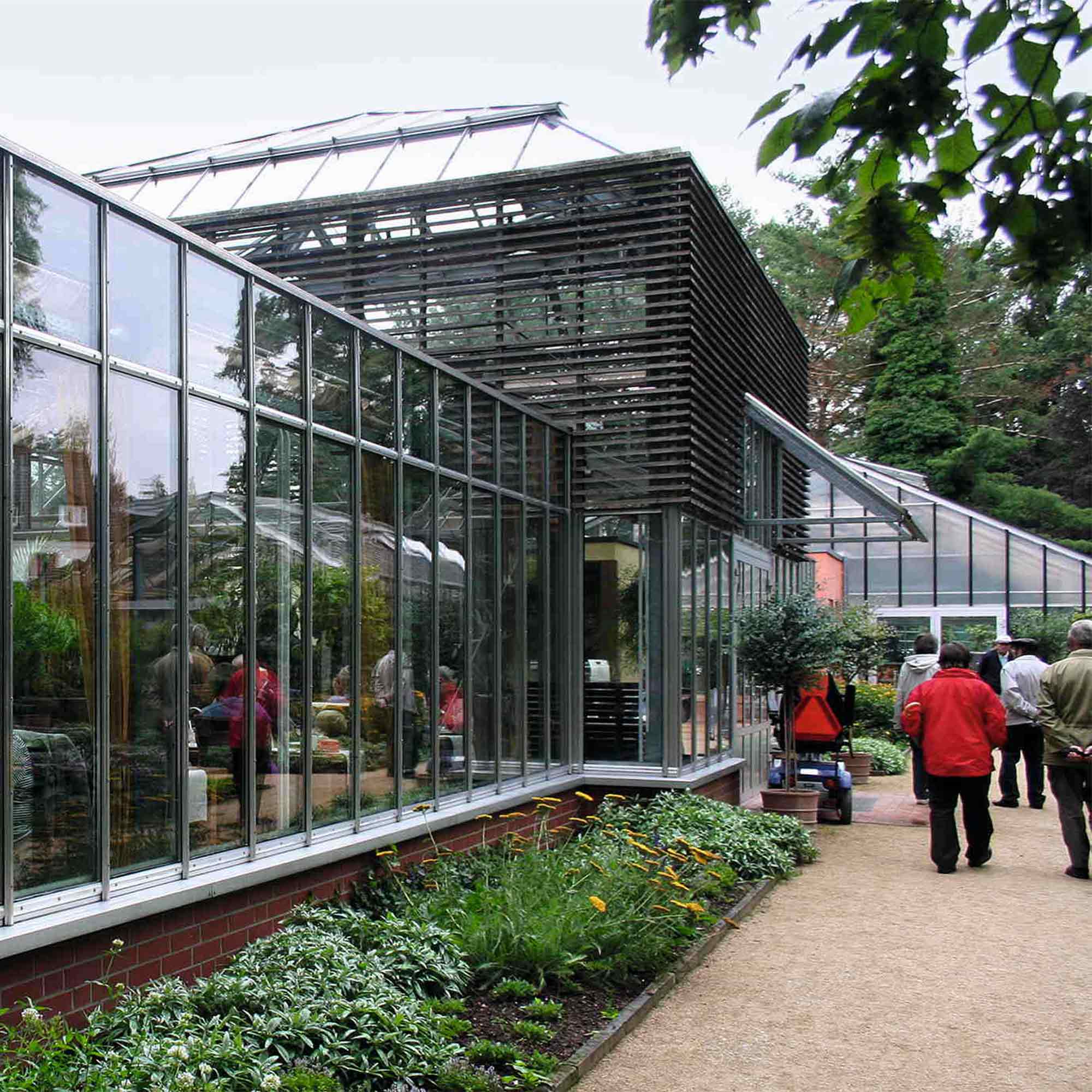 Botanischer Garten Gütersloh – Palmenhauscafé, »100 Jahren Botanischer« (2012) Botanischer Garten Gütersloh – Palmenhauscafé, »100 Jahren Botanischer« (2012)