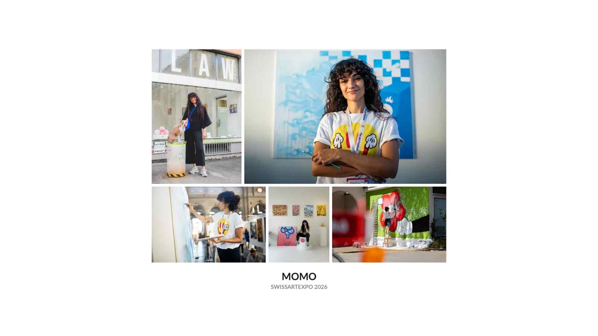»Momo« enthüllt neue künstlerische Horizonte an der »Swissartexpo 2026«, 2. bis 6. September 2026 »Momo« enthüllt neue künstlerische Horizonte an der »Swissartexpo 2026«, 2. bis 6. September 2026