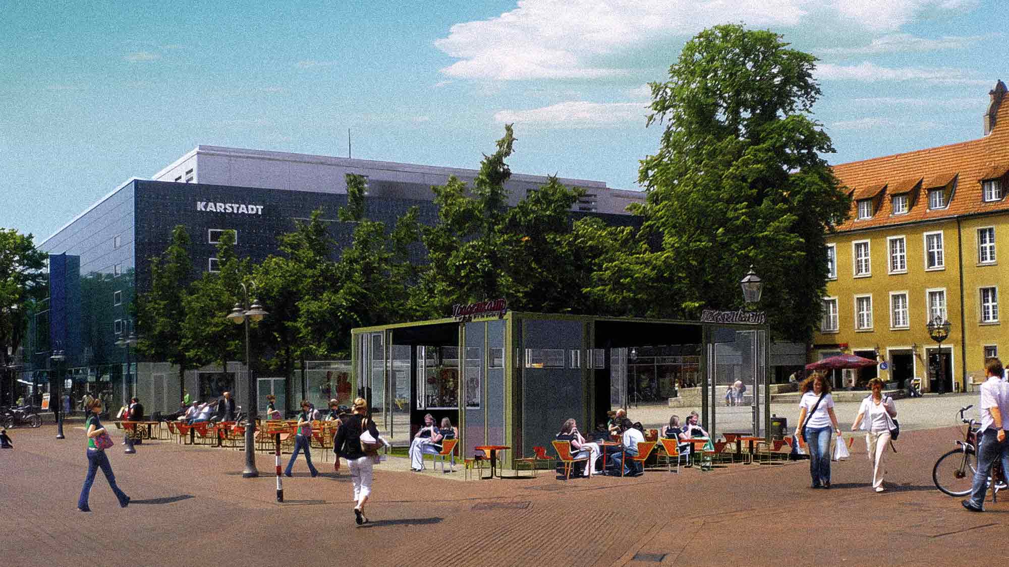 KWS History: Stadtgeschichte Gütersloh – der Pavillon auf dem Berliner Platz (2009) KWS History: Stadtgeschichte Gütersloh – der Pavillon auf dem Berliner Platz (2009)