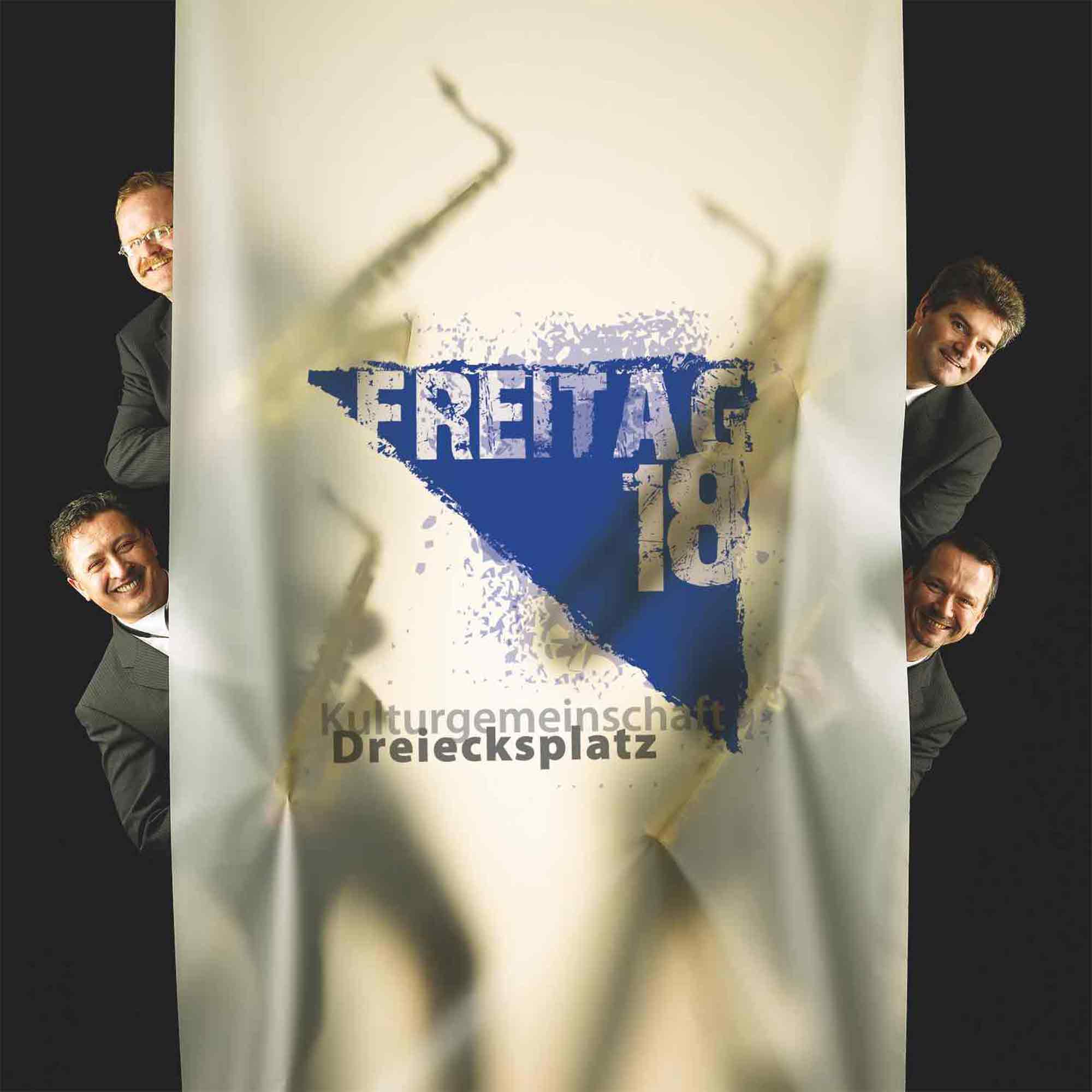 KWS History: Stadtgeschichte Gütersloh – »Freitag18« auf dem Dreiecksplatz (2010) KWS History: Stadtgeschichte Gütersloh – »Freitag18« auf dem Dreiecksplatz (2010)