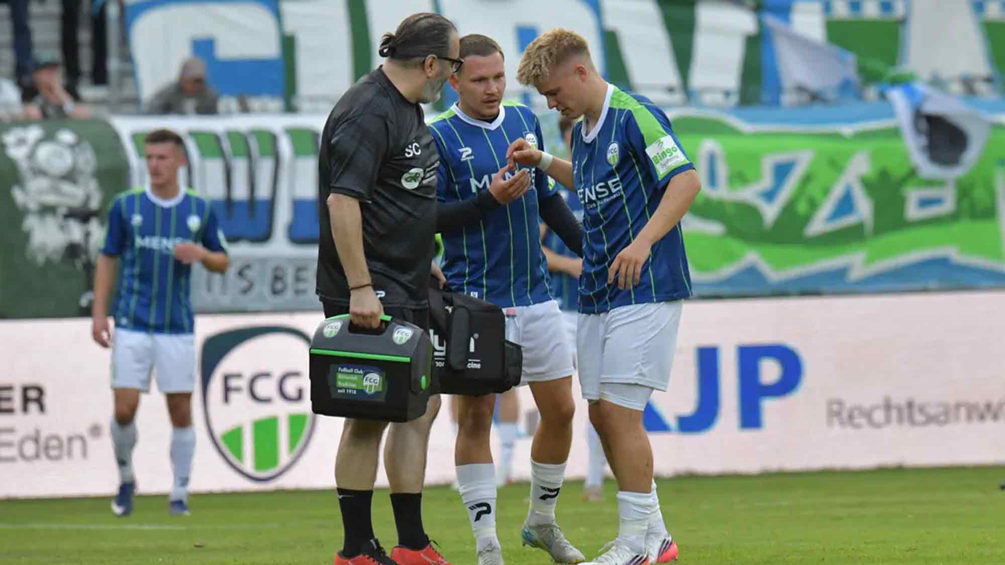 FC Gütersloh: Erik Lanfer und Kevin Hingerl können trainieren