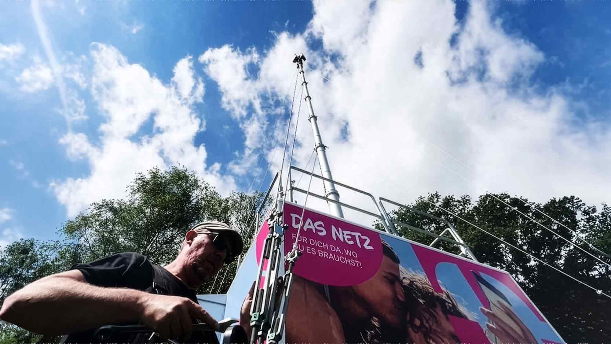 »Echelon Open Air«: Telekom verstärkt Mobilfunk auf Festivalgelände »Echelon Open Air«: Telekom verstärkt Mobilfunk auf Festivalgelände
