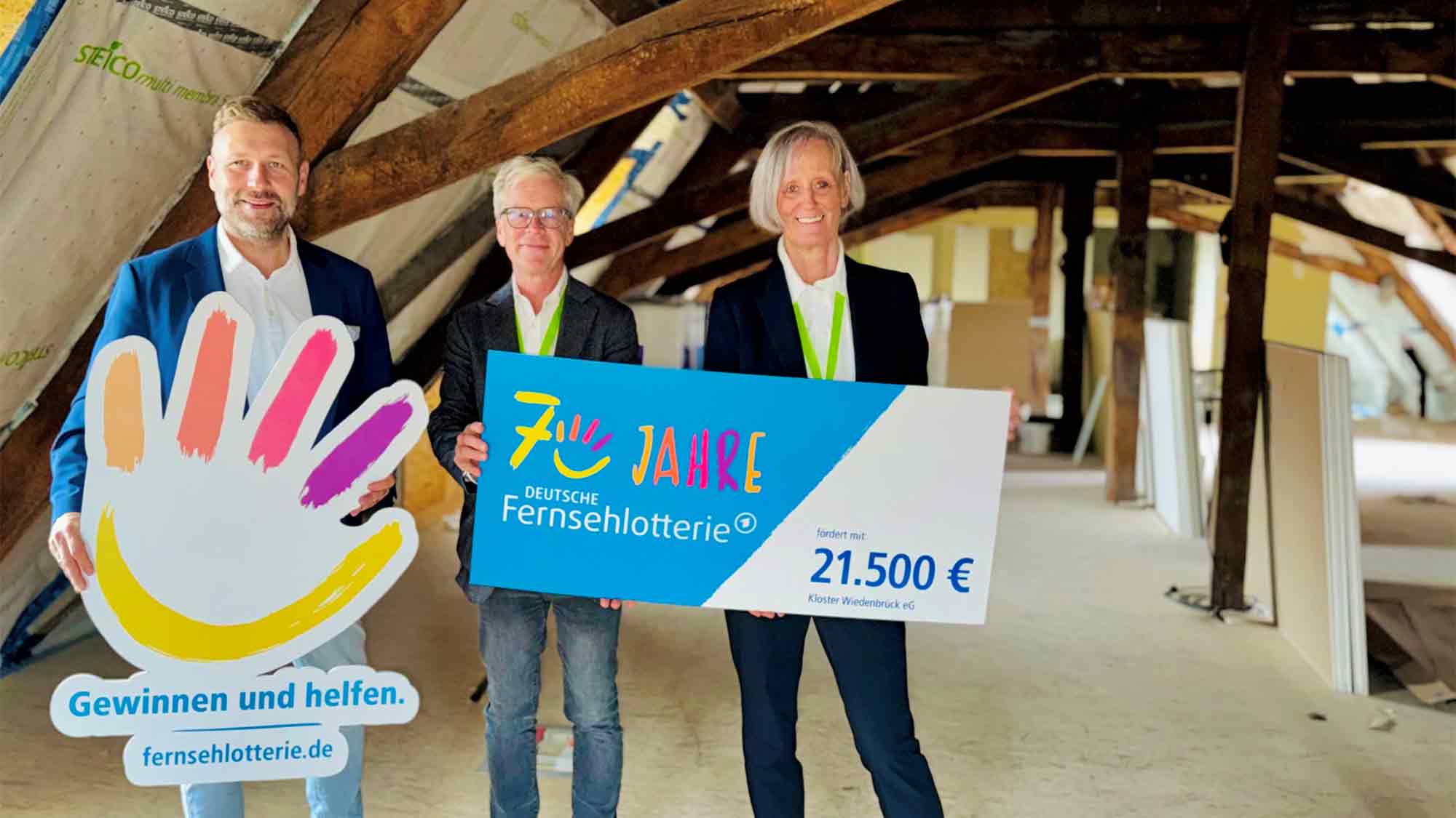 Kloster Wiedenbrück erhält 21.500 Euro Förderung für neuen Begegnungsraum Kloster Wiedenbrück erhält 21.500 Euro Förderung für neuen Begegnungsraum