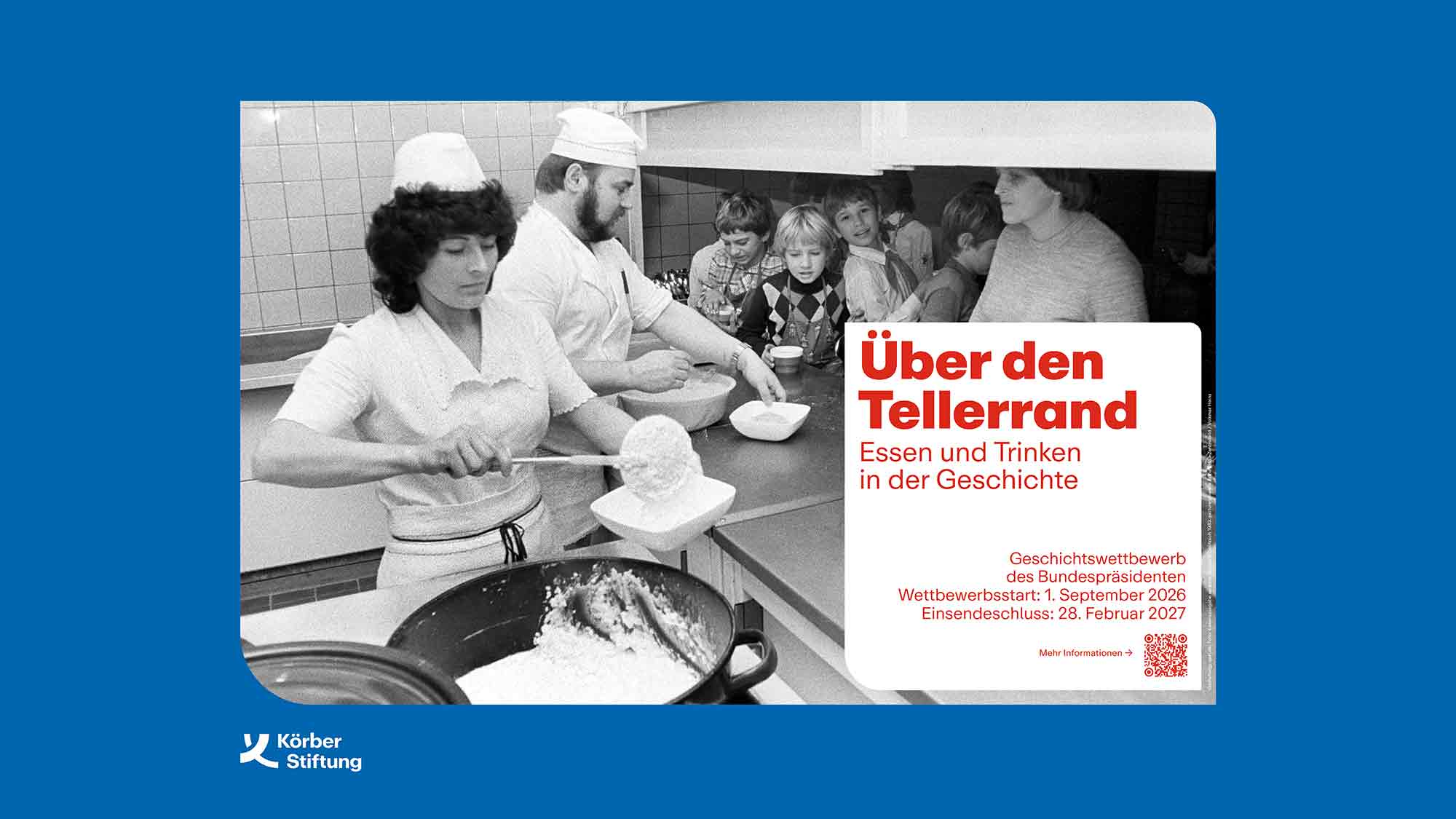 »Über den Tellerrand. Essen und Trinken in der Geschichte« – Start des 30. Geschichtswettbewerbs »Über den Tellerrand. Essen und Trinken in der Geschichte« – Start des 30. Geschichtswettbewerbs