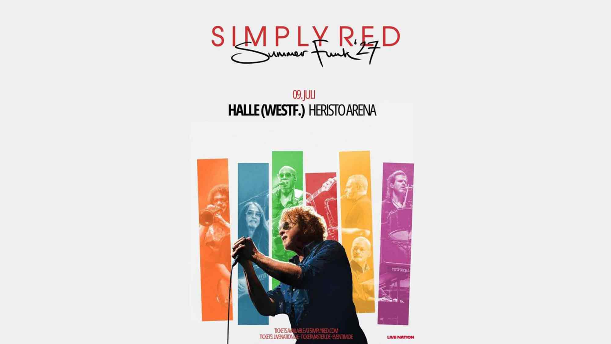 »Simply Red« im »Sommer 27 Open Air« »Simply Red« im »Sommer 27 Open Air«