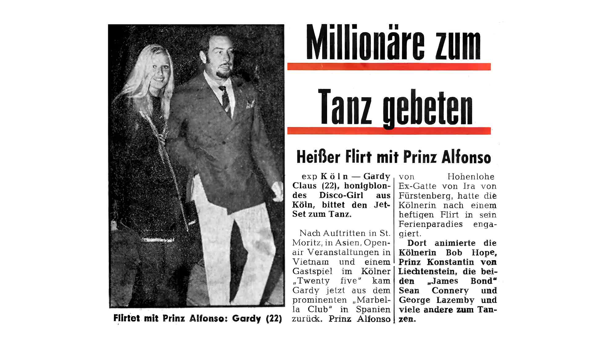 NOW Commons: Kosmetik Ikone Gardy Kleinemas und Prinz Alfonso von Hohenlohe … NOW Commons: Kosmetik Ikone Gardy Kleinemas und Prinz Alfonso von Hohenlohe …