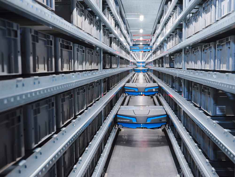 Bestandsanlage platzsparend mit automatischem Shuttle-Lager erweitert – VVA baut Kapazitäten in der Kommissionierung durch innovative Automatisierung deutlich aus