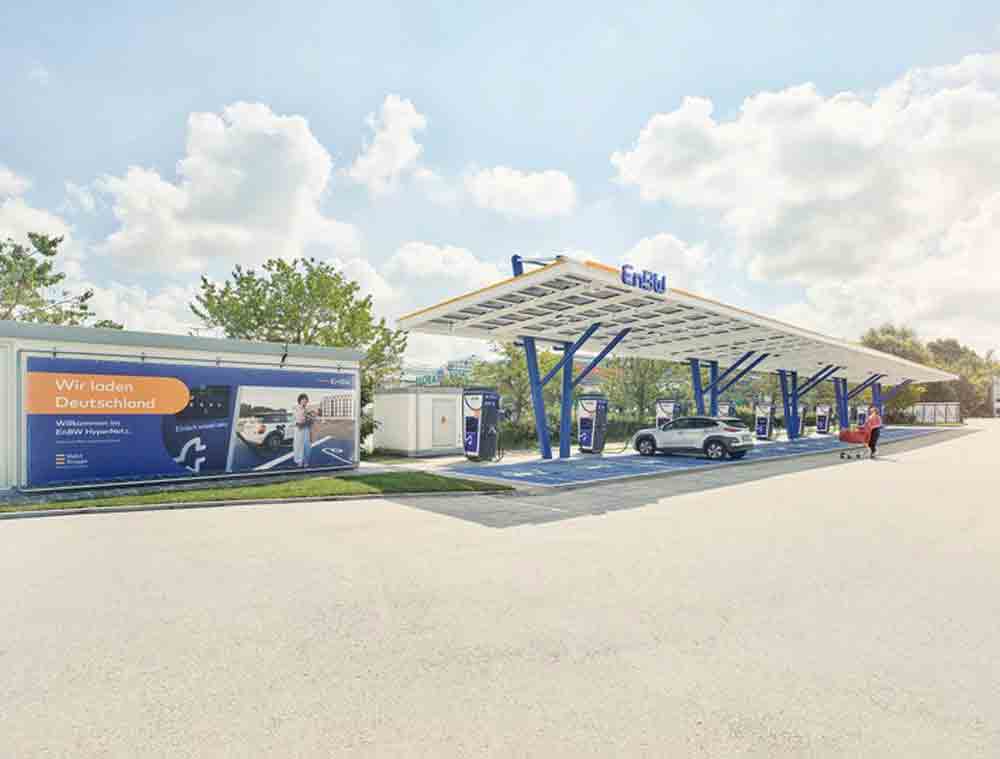 Vollelektrisch von Flensburg an den Gardasee: »EnBW« eröffnet wegweisenden Schnellladepark für das Fernverkehrsnetz Vollelektrisch von Flensburg an den Gardasee: »EnBW« eröffnet wegweisenden Schnellladepark für das Fernverkehrsnetz