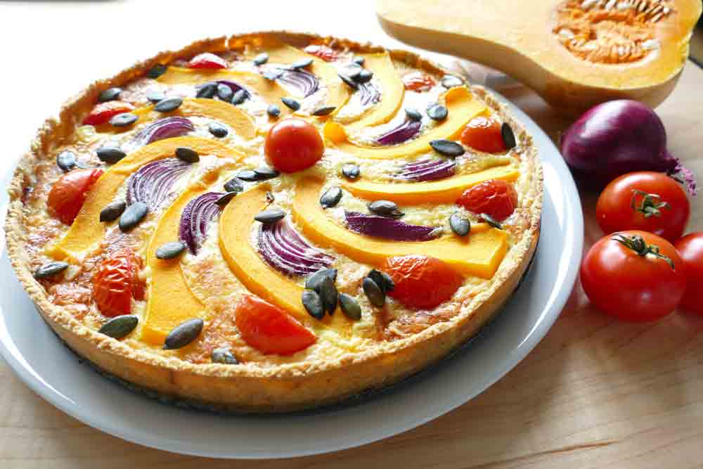 Rezepte für Gütersloh: Kürbis-Quiche von Marktmeisterin Elke Sudbrock aus Rietberg Rezepte für Gütersloh: Kürbis-Quiche von Marktmeisterin Elke Sudbrock aus Rietberg