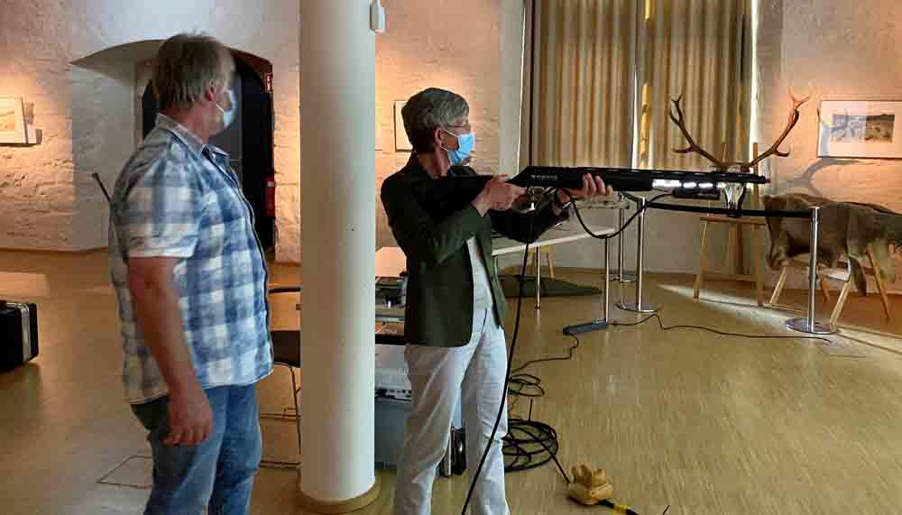 Auf die Treffsicherheit kommt es an, Oktober und November 2021, Weserrenaissance-Museum Schloss Brake, Lemgo