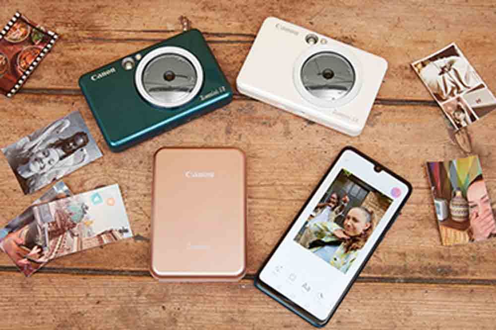 Foto-Digitalkameras für Gütersloh: Canon »Zoemini S2« ‒ Zwei-in-Eins-Sofortbildkamera mit Mini-Fotodrucker Foto-Digitalkameras für Gütersloh: Canon »Zoemini S2« ‒ Zwei-in-Eins-Sofortbildkamera mit Mini-Fotodrucker