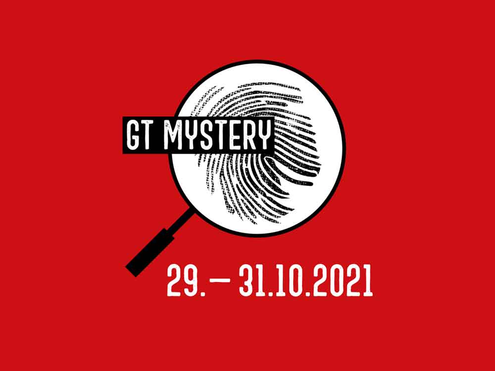 GT Mystery – Rätsel, Tatorte, Verbrechen und Detektive – vom 29. bis zum 31. Oktober 2021 in Gütersloh GT Mystery – Rätsel, Tatorte, Verbrechen und Detektive – vom 29. bis zum 31. Oktober 2021 in Gütersloh