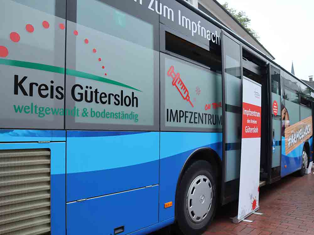 Rietberg: Impfbus macht beim »Kürbissonntag« Station – Stadtmarketing GmbH finanziert Tests für frisch Geimpfte Rietberg: Impfbus macht beim »Kürbissonntag« Station – Stadtmarketing GmbH finanziert Tests für frisch Geimpfte