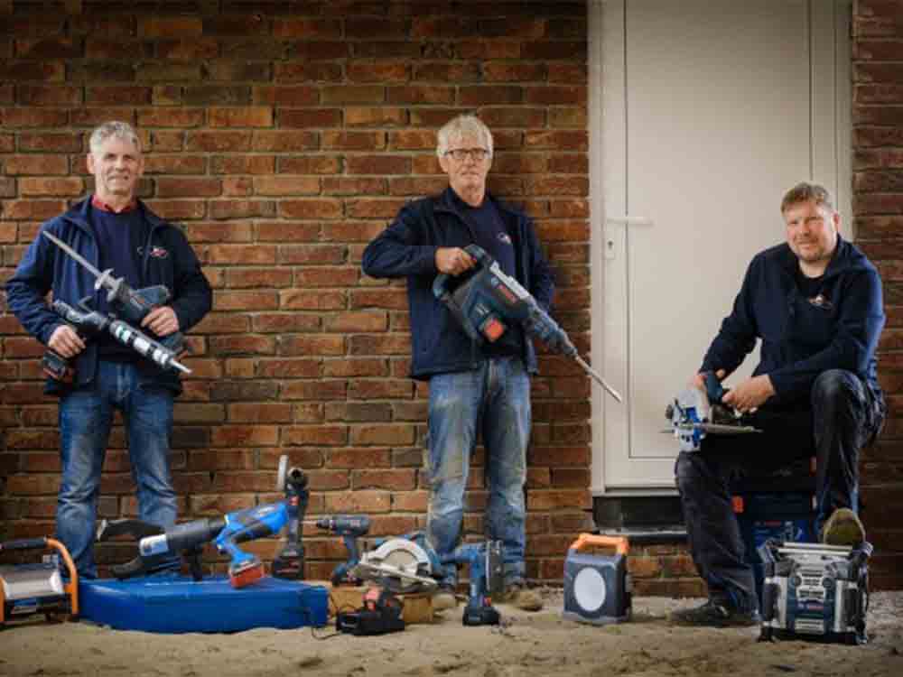 Und es hat »Klick« gemacht: Viele Werkzeuge und Marken ‒ eine Akku-Plattform, Bosch Professional 18V System spart Zeit, Platz und Geld