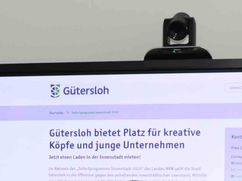 Laden mieten in der Innenstadt – Stadt Gütersloh bietet Platz für kreative Köpfe und junge Unternehmen – Bewerben über den »Verfügungsfonds Anmietung« Laden mieten in der Innenstadt – Stadt Gütersloh bietet Platz für kreative Köpfe und junge Unternehmen – Bewerben über den »Verfügungsfonds Anmietung«