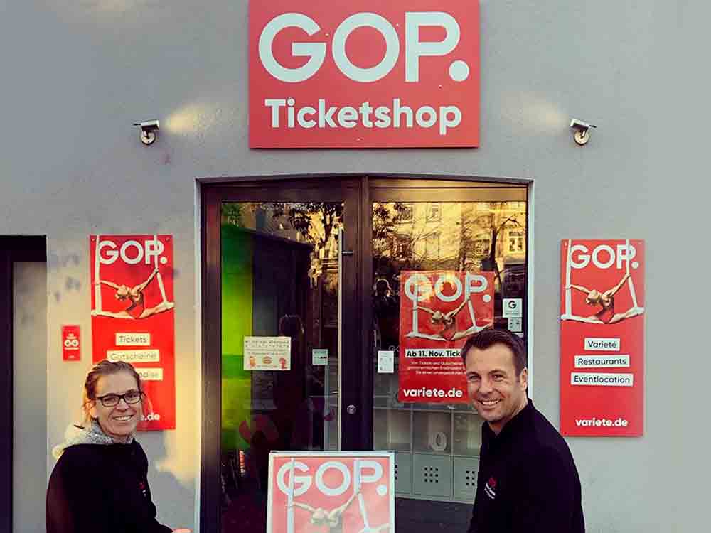 GOP eröffnet Pop-Up-Store in Osnabrücker Innenstadt, Eisdiele »Schlecks« wird kurzzeitig zum Ticketshop GOP eröffnet Pop-Up-Store in Osnabrücker Innenstadt, Eisdiele »Schlecks« wird kurzzeitig zum Ticketshop