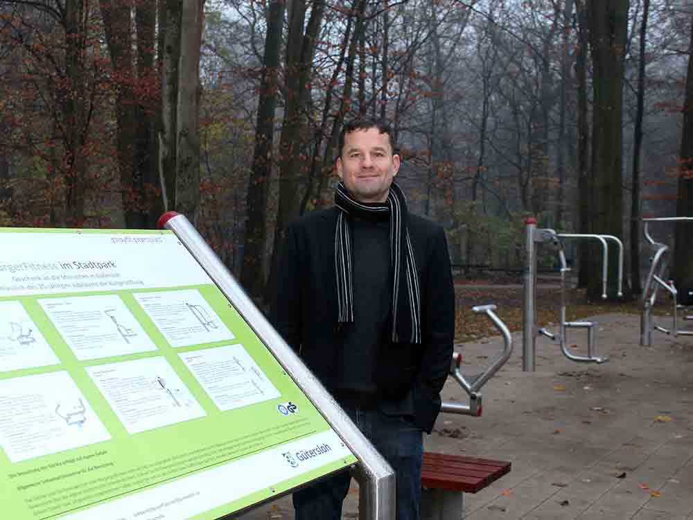 Heiko Gottwald ist der neue Leiter des Fachbereichs Sport, seit Mitte Oktober bei der Stadt Gütersloh Heiko Gottwald ist der neue Leiter des Fachbereichs Sport, seit Mitte Oktober bei der Stadt Gütersloh