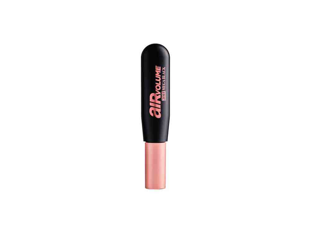 So leicht, so schwarz, »Air Volume 3h Mega Black Mascara« sorgt für einen unübersehbaren Augenaufschlag, der sich schwerelos anfühlt So leicht, so schwarz, »Air Volume 3h Mega Black Mascara« sorgt für einen unübersehbaren Augenaufschlag, der sich schwerelos anfühlt