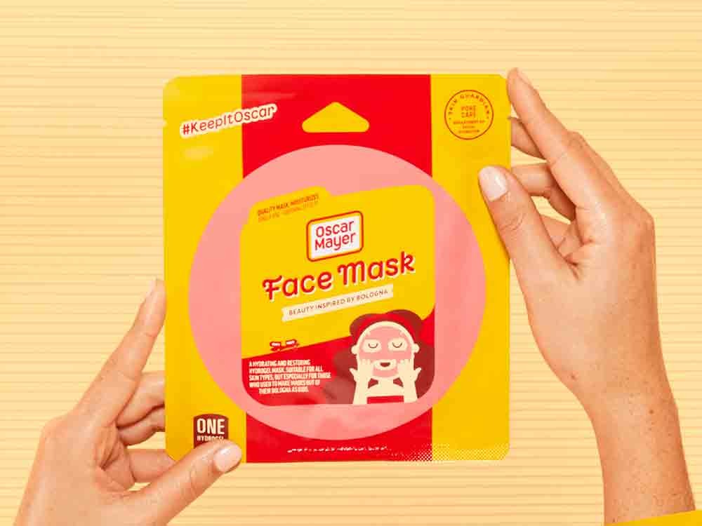 The Oscar Mayer Brand Launches First-Ever Bologna-Inspired Face Mask; Pays Homage to Childhood Traditions The Oscar Mayer Brand Launches First-Ever Bologna-Inspired Face Mask; Pays Homage to Childhood Traditions