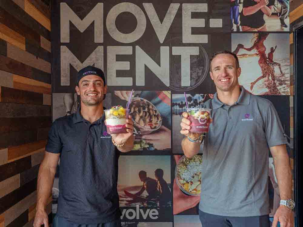 Drew Brees Doubles Down on Everbowl Franchise Investment, Super Bowl MVP Partners Up to Open 85 Restaurants in South and Midwest Drew Brees Doubles Down on Everbowl Franchise Investment, Super Bowl MVP Partners Up to Open 85 Restaurants in South and Midwest