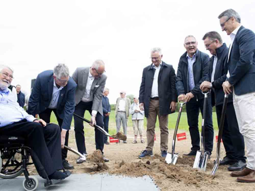 Nun auch Skandinavien, feierlicher Spatenstich zum Baubeginn des ersten Parks von Center Parcs in Dänemark Nun auch Skandinavien, feierlicher Spatenstich zum Baubeginn des ersten Parks von Center Parcs in Dänemark