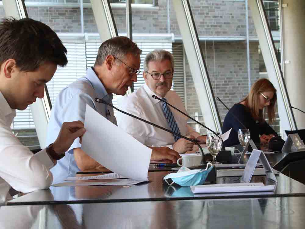 Kreis Gütersloh, Sitzungen der 2 Kreiswahlausschüsse, Ergebnis der Landtagswahl 2022 festgestellt